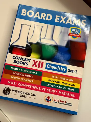 Physics wallah Gulf - Concept Books XII Chemistry (Board Exams) - Set 1