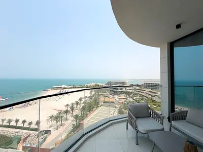 Panoramic Ocean Views | Luxury 3BR + Maid's room