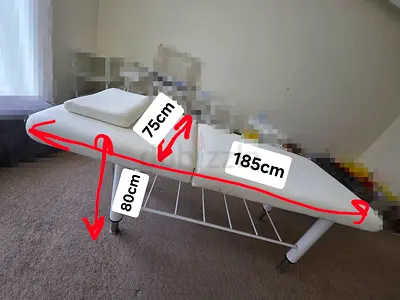 Professional Massage / Beauty Bed – Heavy Duty – Custom Height 80cm