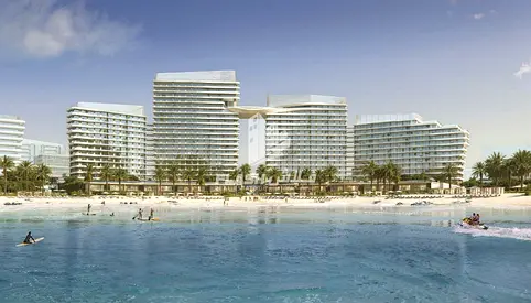 Luxury 2-Bedroom Corner Residence + Study | Front Sea View