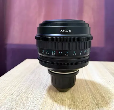 Sony SCL-P50T20 50mm Lens PL MOUNT — Good Condition
