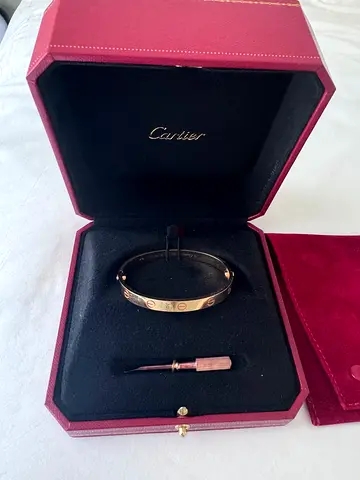 Cartier love bracelet