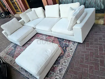Marina home Modular sofa with footstool
