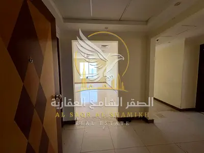 شقة 3غرف ماستر وصالة للإيجار في القاسميه جيم مجاني باركن مجاني مساحات واسعه اطلاله مفتوحه صيانه مجانيه قريبه علي جميع الخدمات سهل الوصول الي مخرج دبي