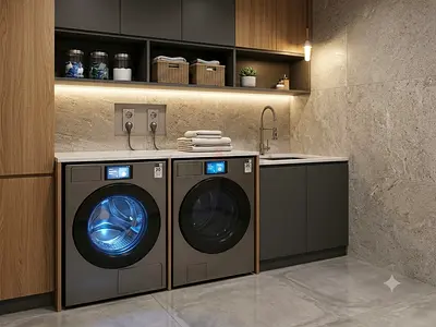 Samsung Large-Capacity Washer & Dryer Set – 26kg Washer & 17kg Dryer
