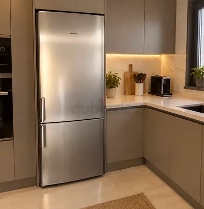 Must go today - Siemens Stainless Steel Fridge-Freezer (Bottom Freezer) in perfect condition