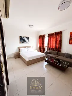Furnished Studio in Al Mareed | Electricity & Water Included | AED 32,000