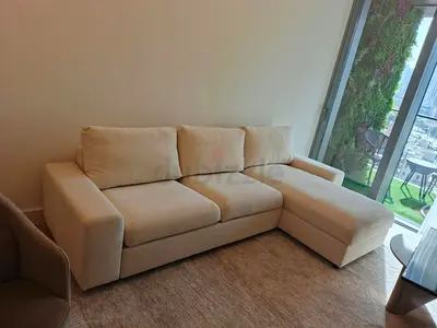 Beige color Ikea vimle Sofa bed