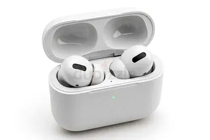 White True Wireless Earbuds with Charging Case (Like AirPods Pro) - Good Condition