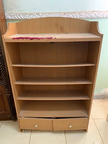 Shoe cabinet and open-style wardrobe (wardrobe without doors)