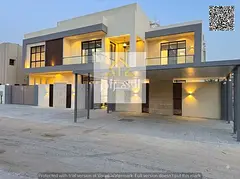 A luxurious villa featuring a 5,000 sq. ft. plot and a 6,705 sq. ft. built-up area. It includes 7 ma