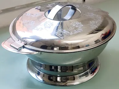 Stainless steel casserole
