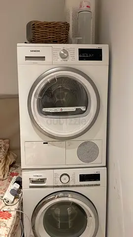 Siemens washer dryer 9kg separately set