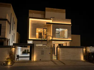 # Luxury Villa for Sale in Al Zahia – Ajman | 5 Master Bedrooms | Separate Majlis | Two Floors + Roof | Includes Registration & Ownership Fees, , and