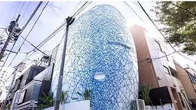 Tokyo Shibuya Natural Ellipse Building