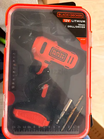 Black+Decker 12V Lithium Cordless Drill Driver Kit - LD125SP