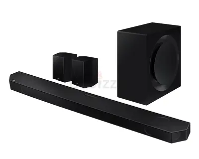 Samsung HW-q990b - Excellent Condition + Floor Speaker Stand for 2000 AED