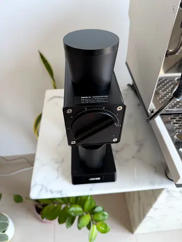MHW-3BOMBER F74 Navigator Electric Coffee Grinder, Professional Burr Grinder with Digital Display, B