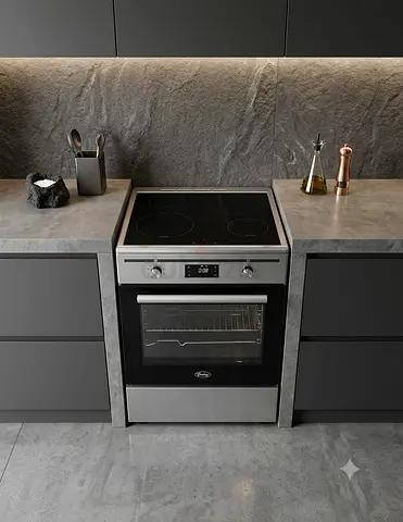 Terim Modern Freestanding Induction Cooker – 4-Zone Technology | Electric Range