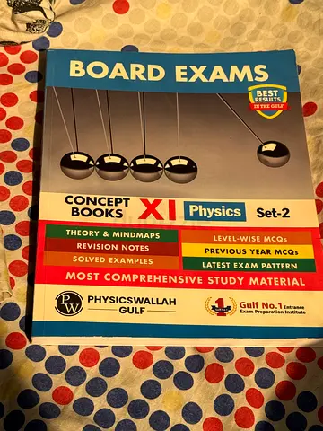 Concept Physics XI - Board Exams (Set-2) - Comprehensive Study Material physics wallah gulf