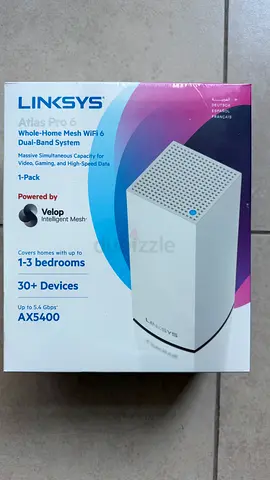 Linksys Atlas Pro 6 (AX5400) Whole-Home Mesh WiFi - Brand New Sealed