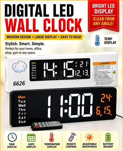 FM Radio and projection with Clock