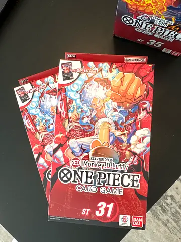 One Piece Card Game Red Starter Deck (x2) - Near Mint