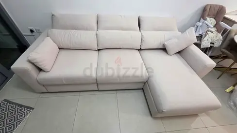 Perfect condition IKEA eskelstuna Lsahpe sofa bed with storage
