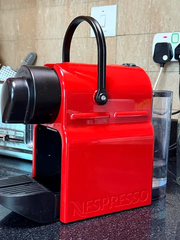 Nespresso Inissia Capsule Coffee Machine- Red