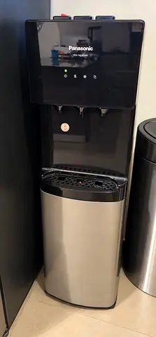 Panasonic Water Dispenser Cooler - Stainless Steel, Floor Standing