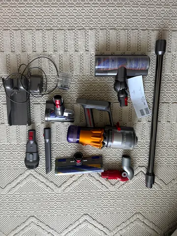Dyson V12-series Cordless Vacuum with Multiple Attachments (Used) - need motor replacement