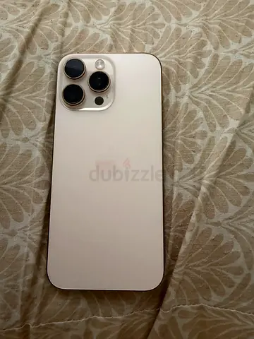 iPhone 15 pro max - dessert titanium 512gb 10/10