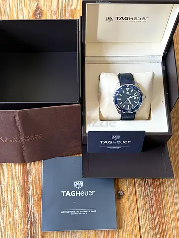 TAG Heuer Aquaracer 300M Quartz 43mm Blue – Full Set – UAE Purchased
