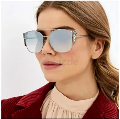 FENDI -FF0380/G/S Freedom FF Crystal Sunglasses Silver