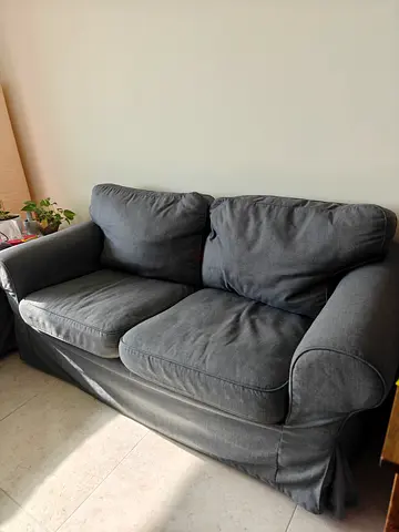 IKEA Ektorp 2 Seater Sofa with additional cover
