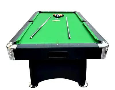 Full-size Pool / Billiards Table with Cues and Balls - Excellent Condition