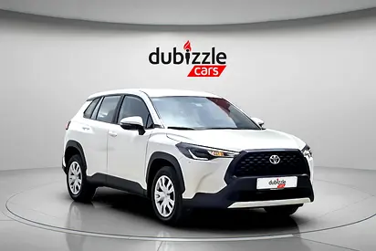 AED 980/month | 2024 Toyota Corolla Cross | GCC Specs | Ref#522427