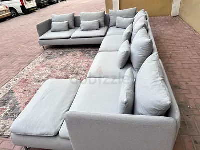 Amazing Condition Ikea Sodhremn U Shape Sofa light gray