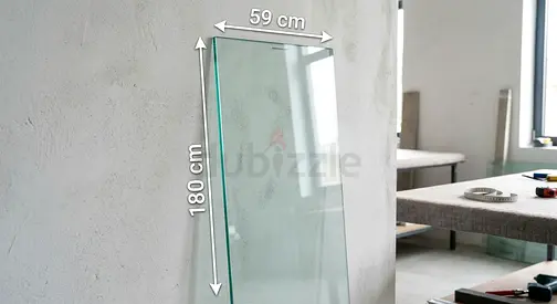 FREE: 180x59cm Tempered Glass (Glass ONLY)