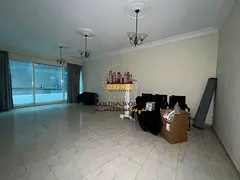 English Title: 3BR Apartment with Balcony, Free AC & Master Maid’s Room in Al Majaz 2