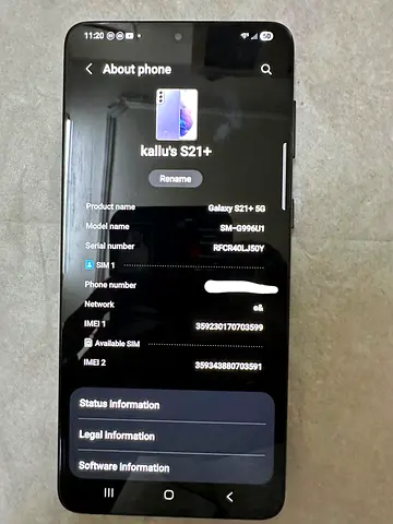 Galaxy s21 plus 5g