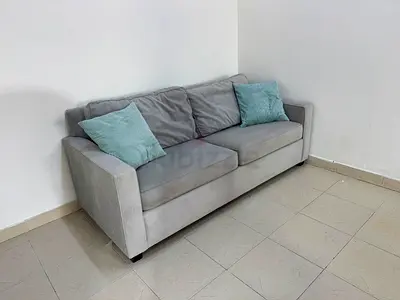 Same Like New Condition West Elm two seater sofa bed with mattress