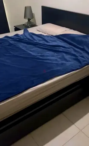 Expensive Mattress with its Bed Frame & Drawers