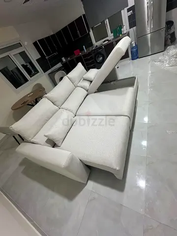 IKEA Esklstuna L shape Sofa Bed Beige