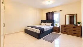 Spacious Fully Furnished Master Bedroom for Married Vegetarian Couple – Al Nahda 2