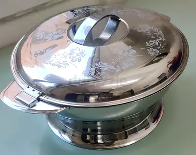 Fully Stainless steel casserole big size