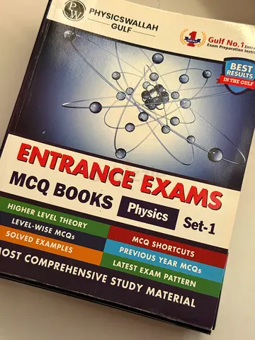Entrance Exams MCQ Books Physics Set-1 (Higher & A-Level Theory)