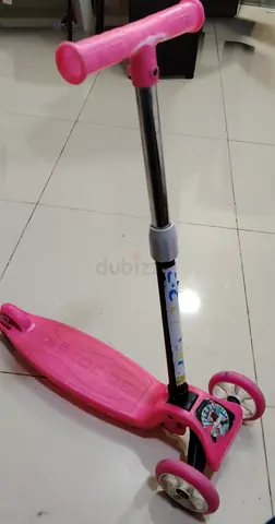 Pink 3-Wheel Kids Scooter - Good Condition