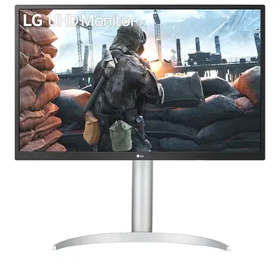 Slim LED Monitor with Adjustable Stand - Side Profile (Good Condition)4k 60 hz