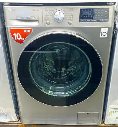 LG Front Load Washing Machine 10kg - Silver, Direct Drive good working conditions free home delivery